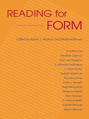 cover image of Reading for Form
